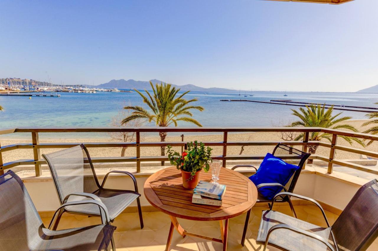Beachfront Apartment Simar By Sealand Villas Port de Pollença Exterior foto