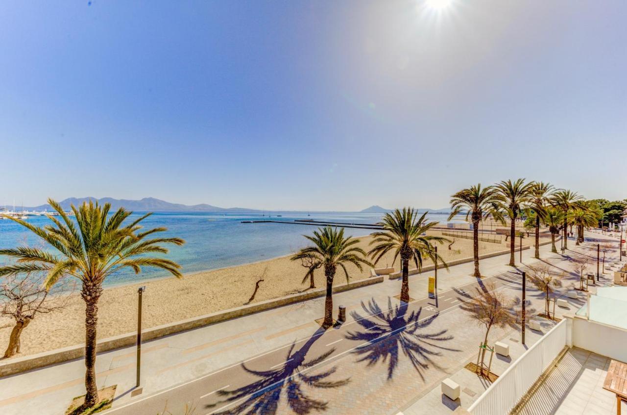 Beachfront Apartment Simar By Sealand Villas Port de Pollença Exterior foto