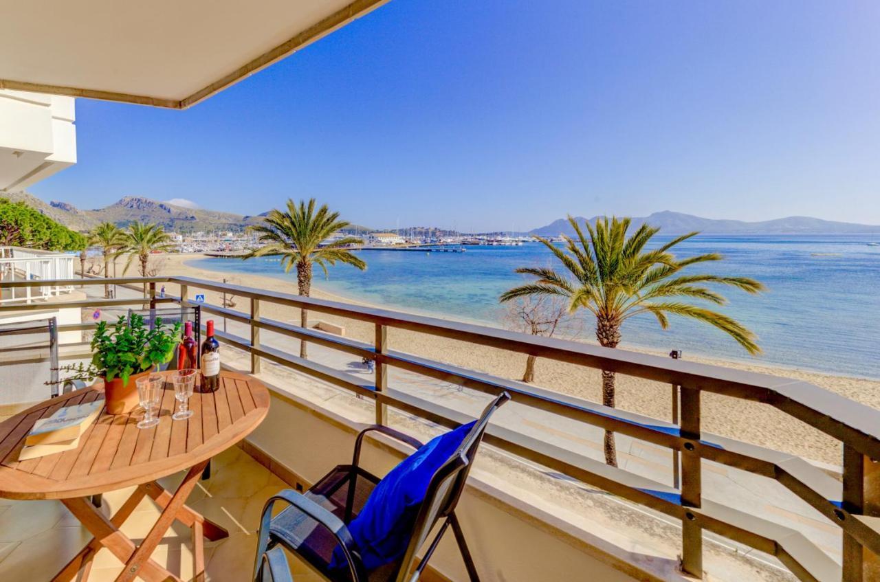 Beachfront Apartment Simar By Sealand Villas Port de Pollença Exterior foto